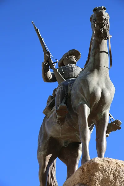 Reiterdenkmal — Stockfoto