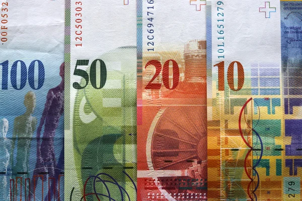 Swiss Currency — Stock Photo, Image