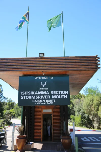 Ingresso del Parco Nazionale di Tsitsikamma — Foto Stock