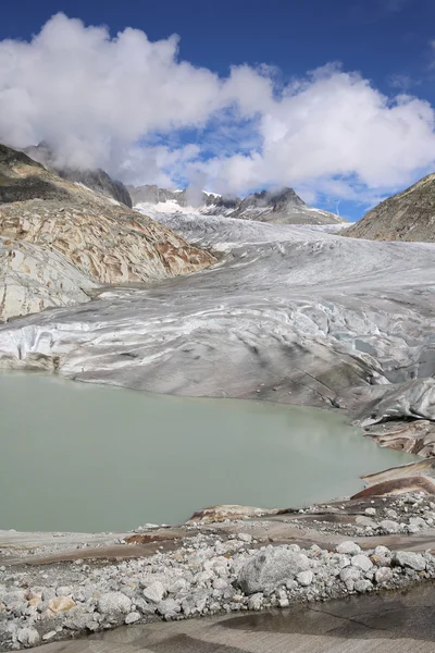 Ронный ледник — стоковое фото