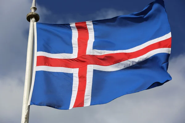 Icelandic Flag — Stock Photo, Image