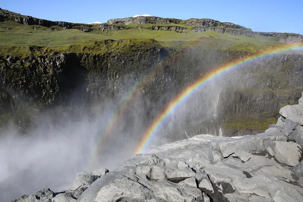 Dettifoss vodopád — Stock fotografie