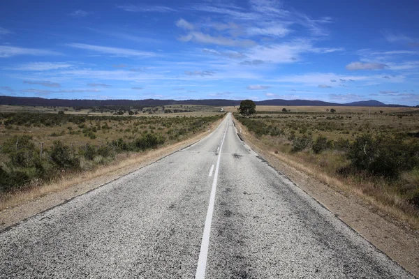 Straße in Tasmanien — Stockfoto