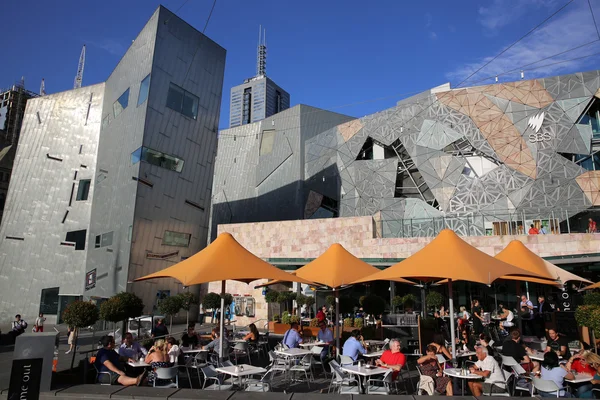 Melbourne Federation Square — Zdjęcie stockowe