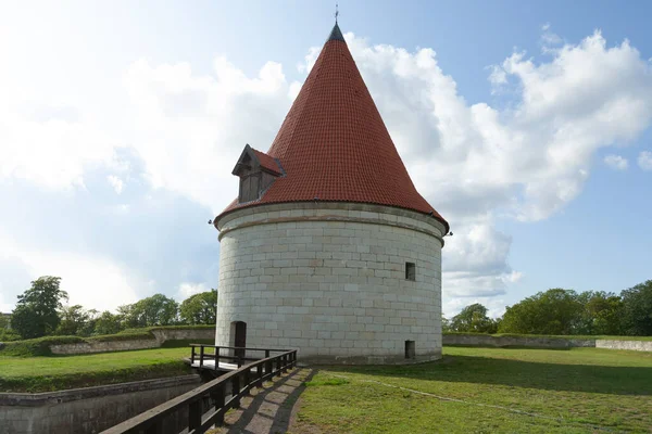 Kuressaare Saaremaa Estonia Sierpnia 2019 Baszta Północna Zamku Kuressaare — Zdjęcie stockowe