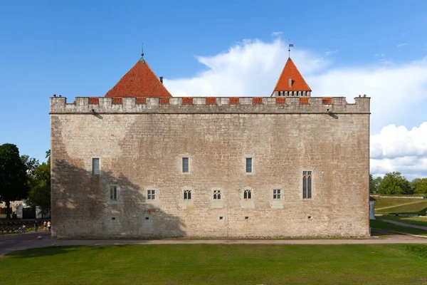 Курессааре Сааремаа Эстония Августа 2019 Года Епископальный Замок Курессааре — стоковое фото