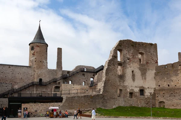 Хаапсалу Эстония Августа 2019 Года Замок Хаапсалу — стоковое фото