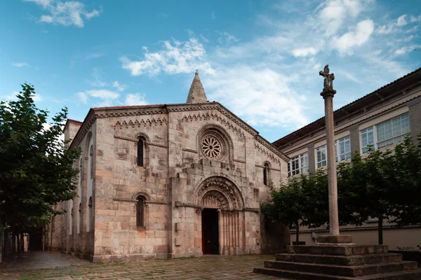 Coruña España Septiembre 2014 Iglesia Colegiata Santa Maria Del Campo — Foto de Stock