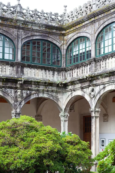 Santiago Compostela Spain September 2014 Cloister University Santiago Compostela — Stock Photo, Image