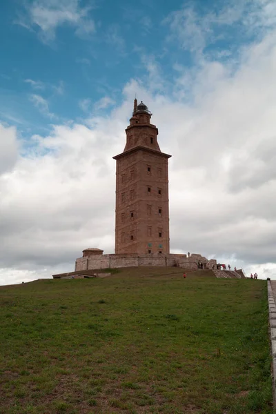 Coruña España Septiembre 2014 Torre Hércules —  Fotos de Stock