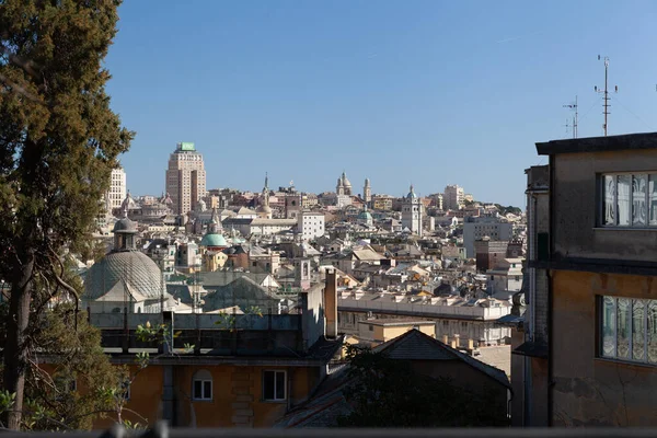 Genova Aprile 2015 Veduta Panoramica Sul Giardino Botanico Genova — Foto Stock