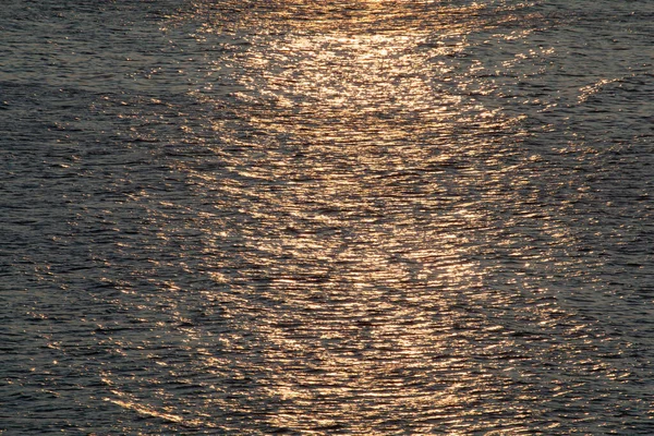 Golden Sunset Ocean Texture — Stock Photo, Image