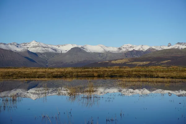 Skaftafell Ett Bevarande Område Orefi Sydöstra Island Det Brukade Vara — Stockfoto