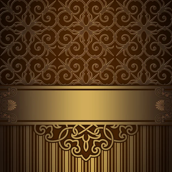 Gold vintage background. — Stock Photo, Image