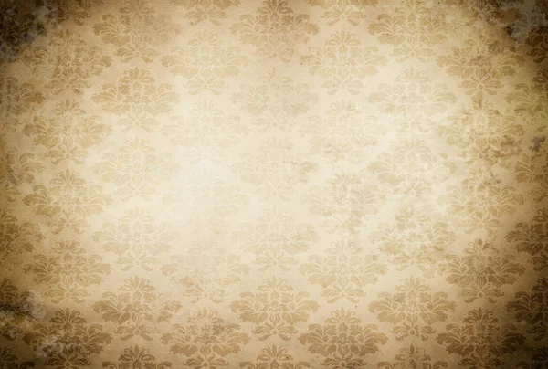 Old paper background with vintage patterns. — Stock Photo, Image