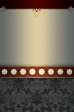 Dekoratif antika arka plan.