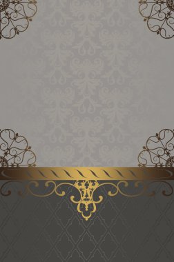 Dekoratif antika arka plan.