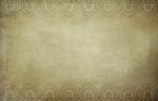 Old paper background with decorative border. — Stock Photo, Image