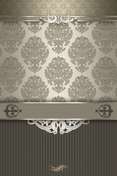 Decorative vintage background with elegant patterns. — Stock Photo, Image