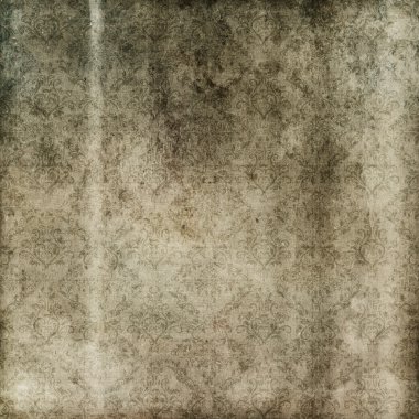 Grunge kağıt arka plan vintage desenleri ile.