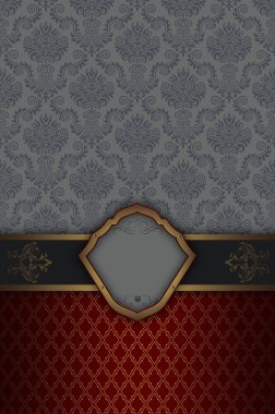 Dekoratif antika arka plan.