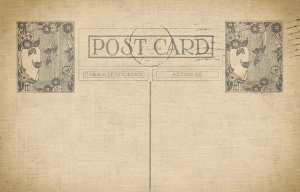 Fundo do cartão postal antigo . — Fotografia de Stock