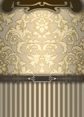 Dekoratif antika arka plan.