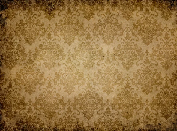 Vintage kağıt doku çiçek desenleri ile.