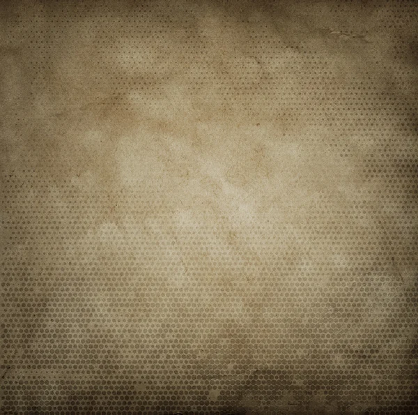 Old paper background with halftone patterns. — Stock Photo, Image