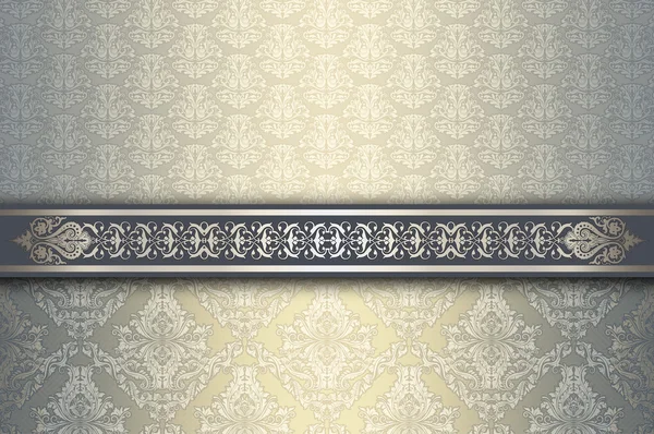 Sierlijke achtergrond met decoratieve vintage patronen. — Stockfoto