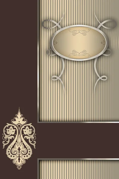 Decorative background with frame. — Stock Photo, Image