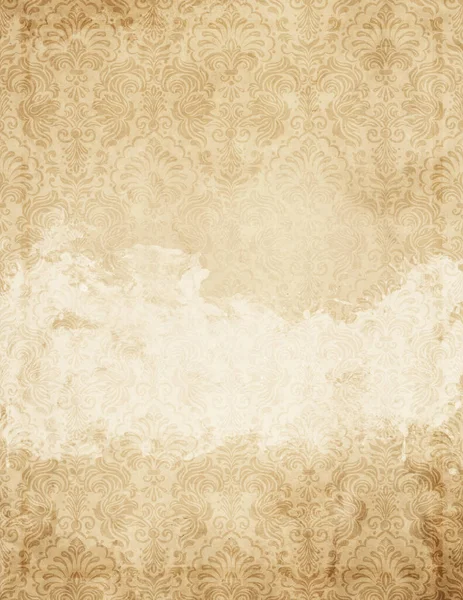 Grunge Papír Pozadí Vinobraní Ornament — Stock fotografie