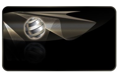 Kredi kartı şablonu.