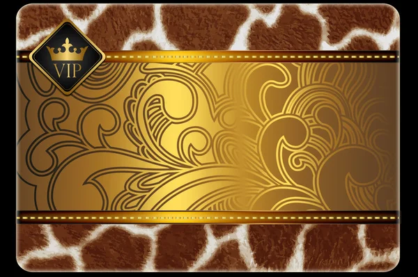 Kredi kartı şablonu.