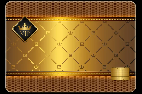 Kredi kartı şablonu.