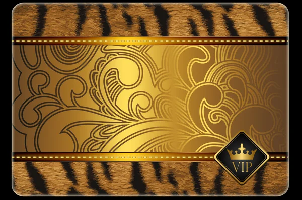 Kredi kartı şablonu.