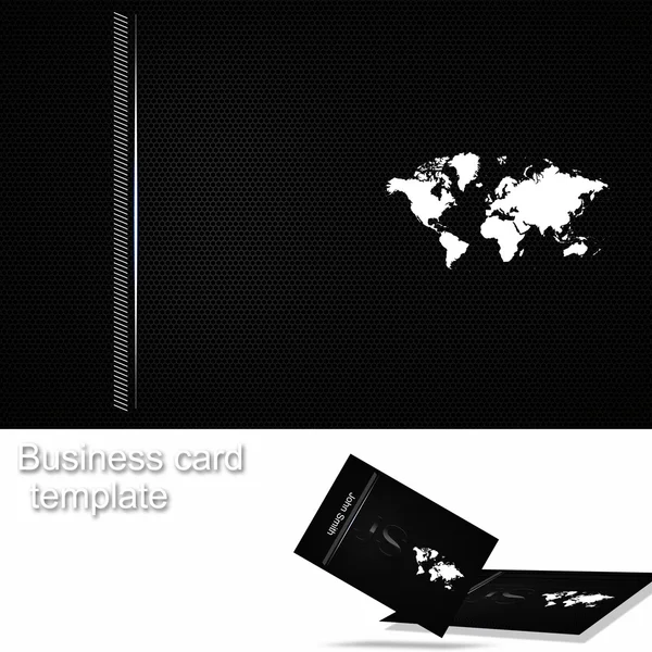 Business card template. — Stock Photo, Image