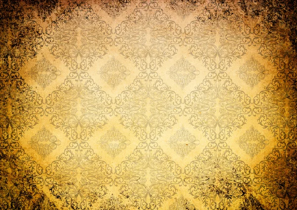 Old grunge paper with patterns. — Stock Photo, Image