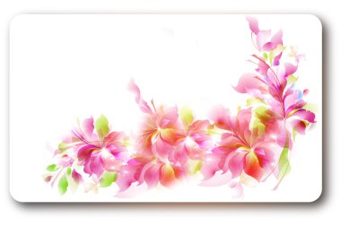 Hediye veya kartvizit şablonu.