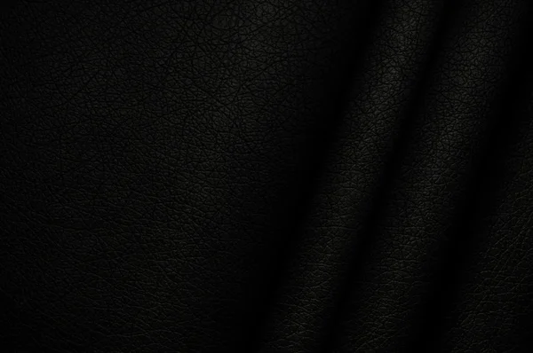 Abstrato fundo de couro preto . — Fotografia de Stock