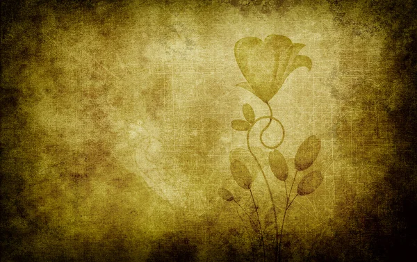 Grunge çiçek arkaplanı.