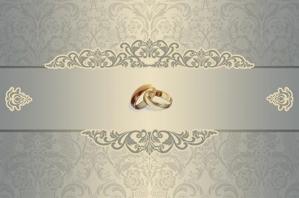 Düğün davetiyesi.