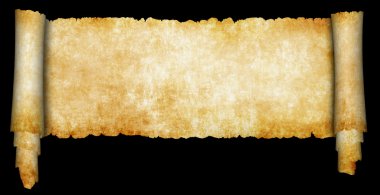 eski parşömen kaydırma.