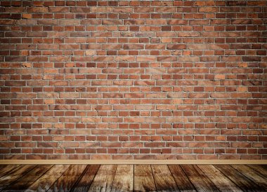 Eski tuğla duvar arkaplanı.