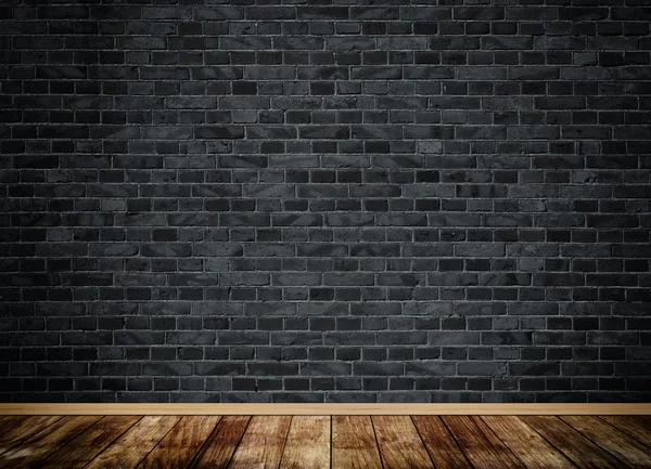 Dark grunge bricks wall. — Stock Photo, Image