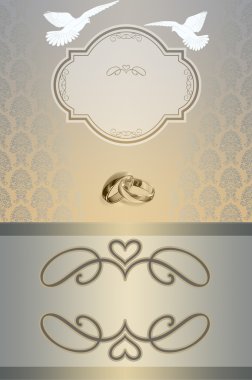 düğün davetiyesi şablonu.