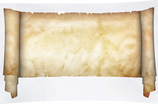 Ancient parchment scroll. — Stock Photo, Image