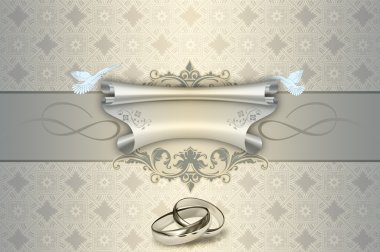 düğün davetiyesi şablonu.