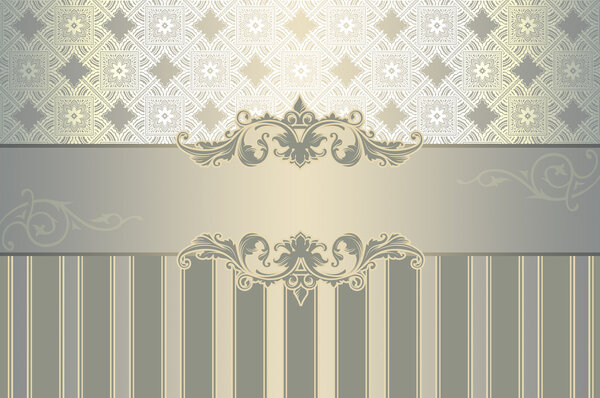 Decorative background with ornament and patterns.