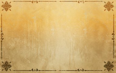 Vintage desenleri ile eski grunge kağıt arka plan.